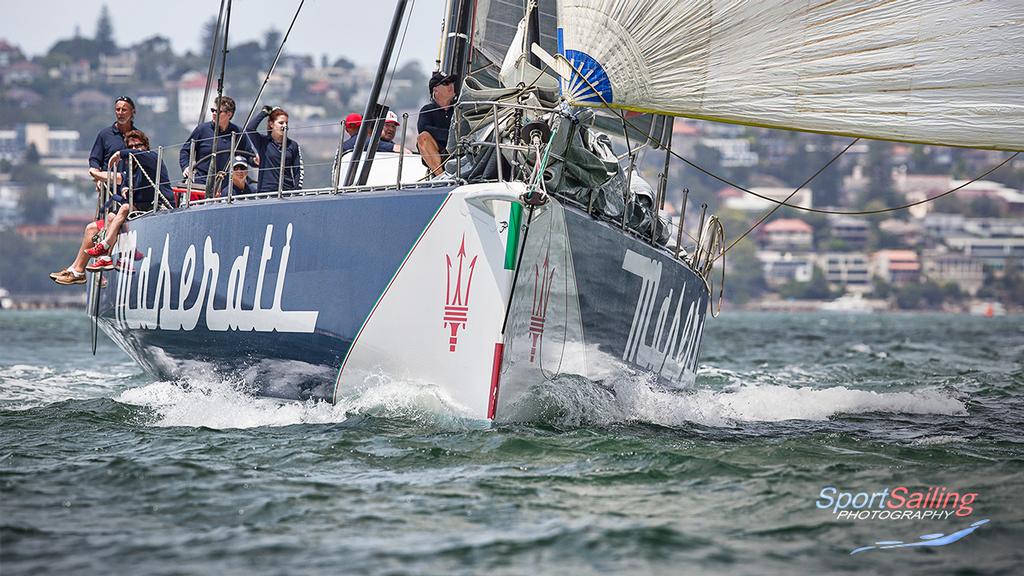 Jim Cooney’s VO70, Maserati. - SOLAS Big Boat Challenge © Beth Morley - Sport Sailing Photography http://www.sportsailingphotography.com